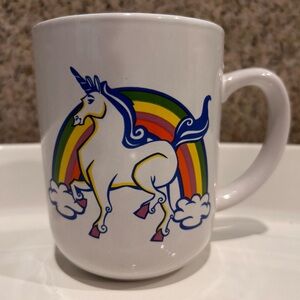 Royal Norfolk Rainbow Unicorn Mug